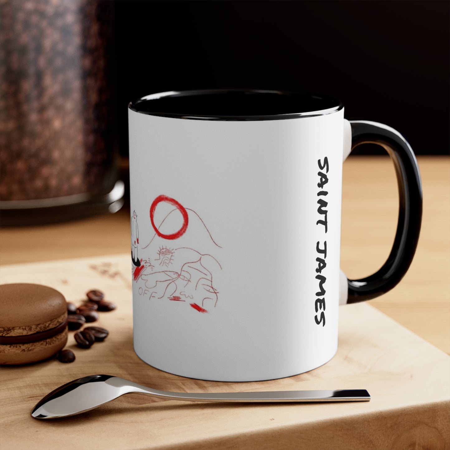 FUCKOFF Accent Coffee Mug, 11oz